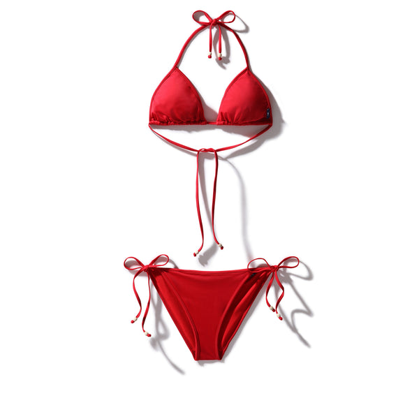 Tie-Side Bikini Red Coral-Bikini_Woman-KAMPOS