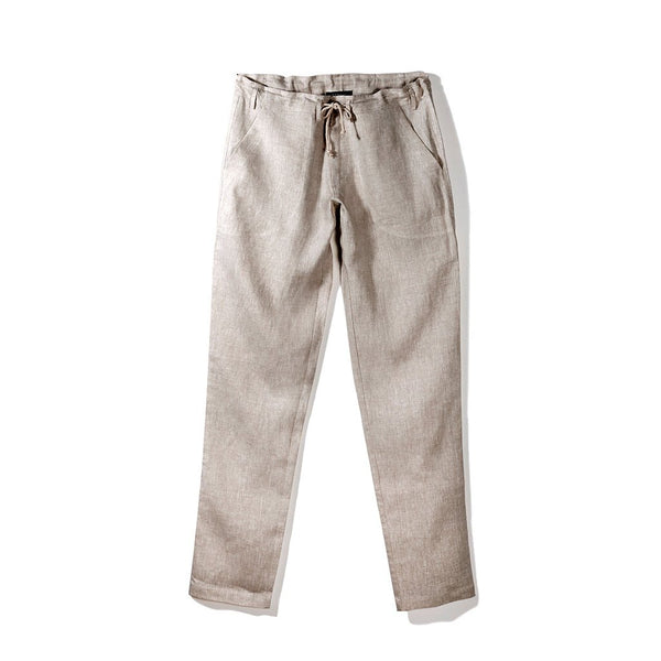 Linen Pants Sand - Pants_Man - KAMPOS