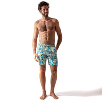 Swim Shorts Long Cactus - Swimshorts_Man - KAMPOS