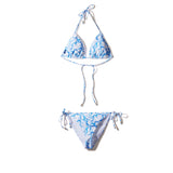 Tie-Side Bikini Octopus Blue (Navy) - Bikini_Woman - KAMPOS
