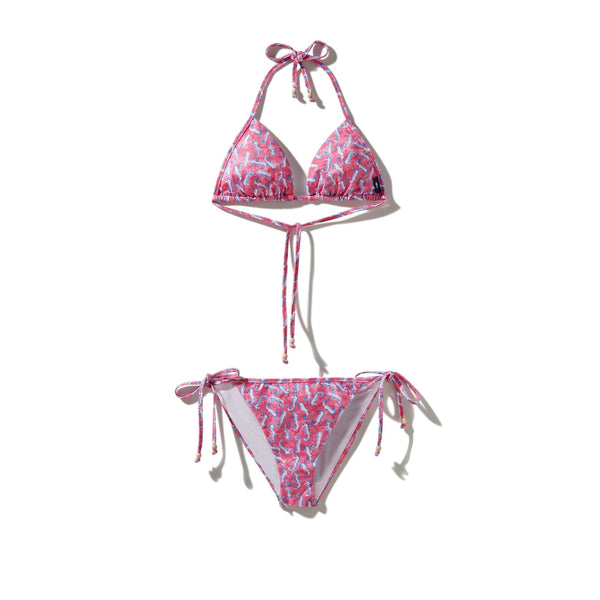 Tie-Side Bikini Seahorse (Pink) - Bikini_Woman - KAMPOS